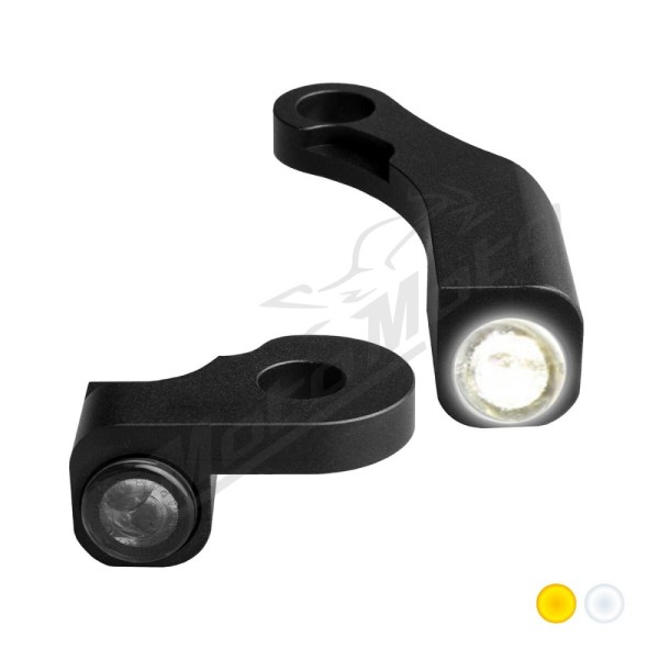 HEINZ BIKES NANO Series Handlebar Turn/Side Signals Harley Davidson FLDE / FXBR / FXST / FXLR / FXFBS 1750/1923 18-24