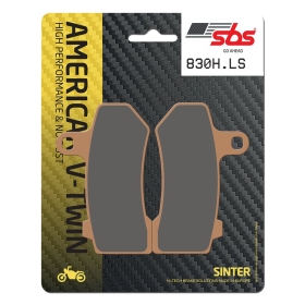 Sbs stabdžių trinkelės 830LS Sintered HARLEY-DAVIDSON