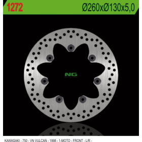 NG BRAKES Front Fixed Brake Disc 300mm Piaggio Beverly / X10 300-350cc 10-17