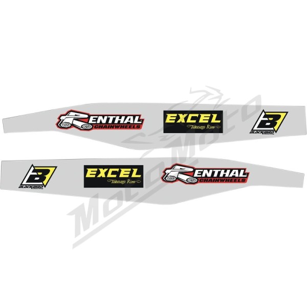 BLACKBIRD RACING Swingarm Stickers KTM SX / SX-F 125-450cc 11-22