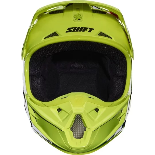 Sale! Motocross Helmet Shift Whit3 Tarmac Yellow (S Size)