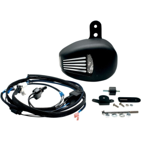 JIMS Forceflow Cylinder Head Cooler Kit Black Harley Davidson FLHR / FLHRC / FLHTC / FLTRX / TLTRXS 1450-1690  98-16