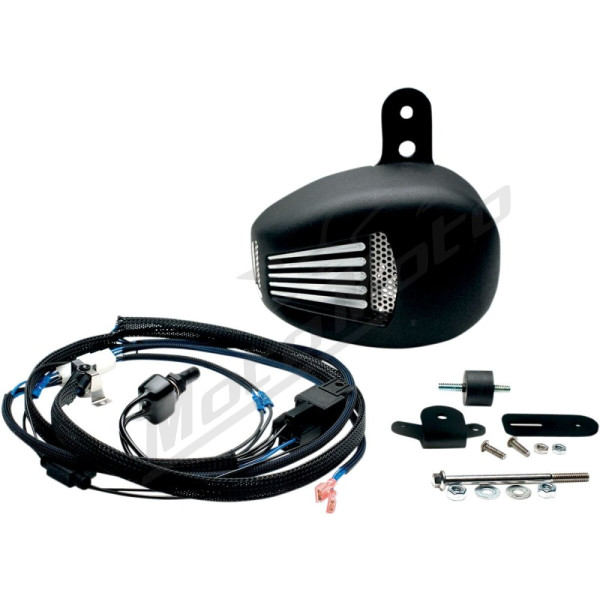 JIMS Forceflow Cylinder Head Cooler Kit Black Harley Davidson FLHR / FLHRC / FLHTC / FLTRX / TLTRXS 1450-1690  98-16