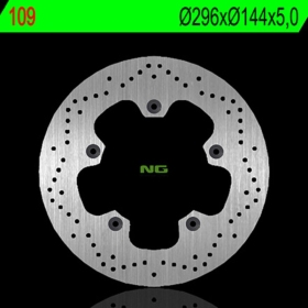 NG BRAKES 109 Round Fixed Brake Disc  HONDA VT 600 89-99