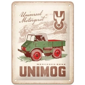 Metal tin sign MERCEDES DAIMLER 15x20