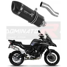 Exhaust silincer Dominator HP1 BLACK Benelli TRK502X 2018-2020
