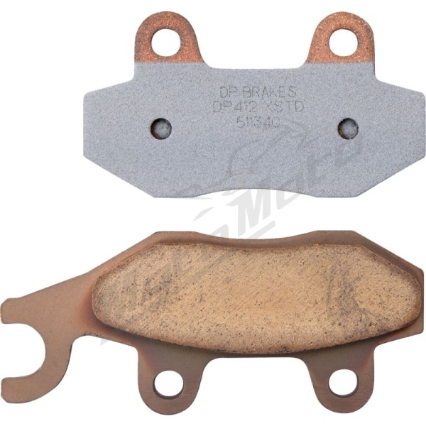 DP BRAKES Standard DP Sintered Brake Pads ADLY / Benelli / Cagiva / Can Am / CF Moto / Honda / Kawasaki / Piaggio / Yamaha 125-1200cc 89-25 