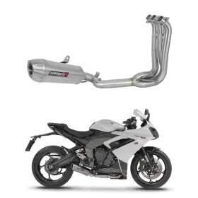 Dominator Pilna Išmetimo Sistema S3 + dB killer Triumph Daytona 660 2024-2026