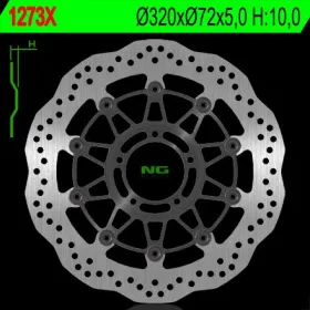 NG Front Floating Brake Disc 320X72X5mm Ducati Diavel / Hyperstrada / Monster 796-1262cc 09-21