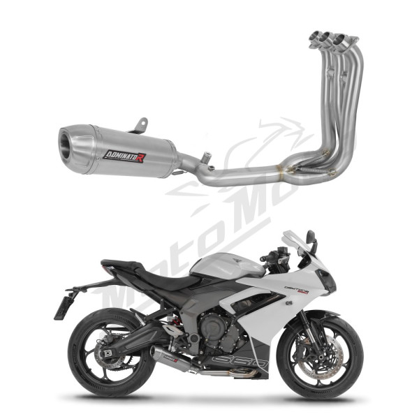 Dominator Pilna Išmetimo Sistema S3 + dB killer Triumph Daytona 660 2024-2026