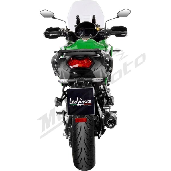 LEOVINCE Nero Slip-On Muffler - Stainless Steel KAWASAKI KLZ 1000 19-24
