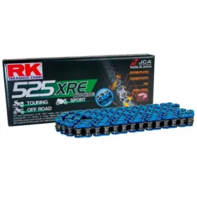 RK drive chain BB525XRE (xw-ring) blue