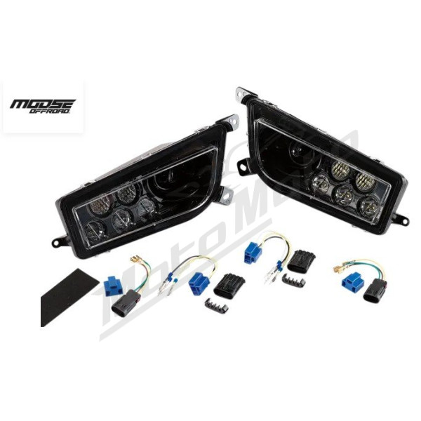 MOOSE OFFROAD LED priekiniai žibintai Polaris General 1000 4X4 19-20