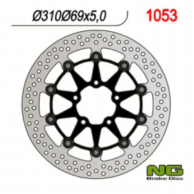 NG BRAKES Front Floating Brake Disc 310mm Kawasaki / Suzuki 650-1000cc 02-11
