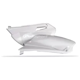 Polisport side covers Yamaha YZ 85cc 2002-2014 White