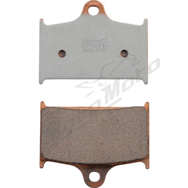 DP BRAKES Standartinės stabdžių trinkelės Triumph Rocket III / Sprint / Thunderbird / Tiger Explorer 1600-2300cc 09-19