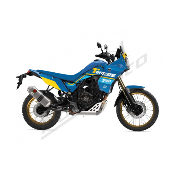 Blackbird set of stickers + seat cover YAMAHA XTZ 700 TENERE 20-23 Blue