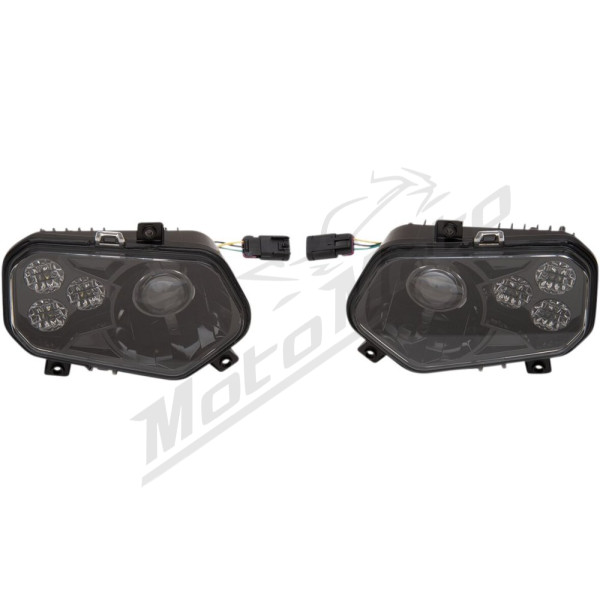 MOOSE OFFROAD FOUR WHEEL LED Headlight for UTV Polaris Sportsman 800-850cc 11-20