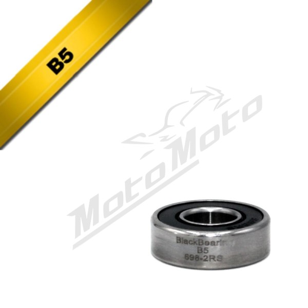 BLACK BEARING B5 guolis 8x19x6 mm 698-2RS