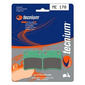 TECNIUM Scooter Organic Brake pads - ME170 Daelim / Honda 50cc 93-18