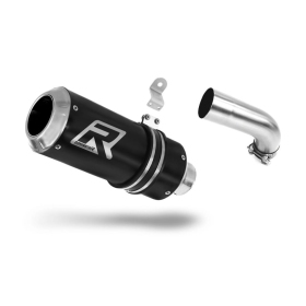 Suzuki DL 1050 V-Strom / XT 2020-2024 Dominator Exhaust Silencer Muffler GP BLACK + dB killer