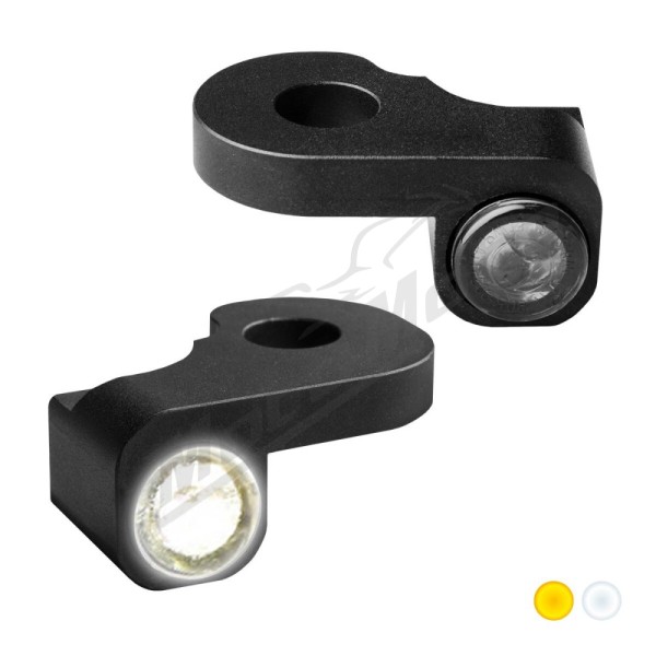 HEINZ BIKES Nano posūkiai/gabaritinės šviesos ant vairo Harley Davidson FLSS / FLSTFBS / FXDLS 1800 16-17 