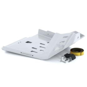 MaxTuned Skid Plate Aluminium White Yamaha Tenere 700 2019-2021