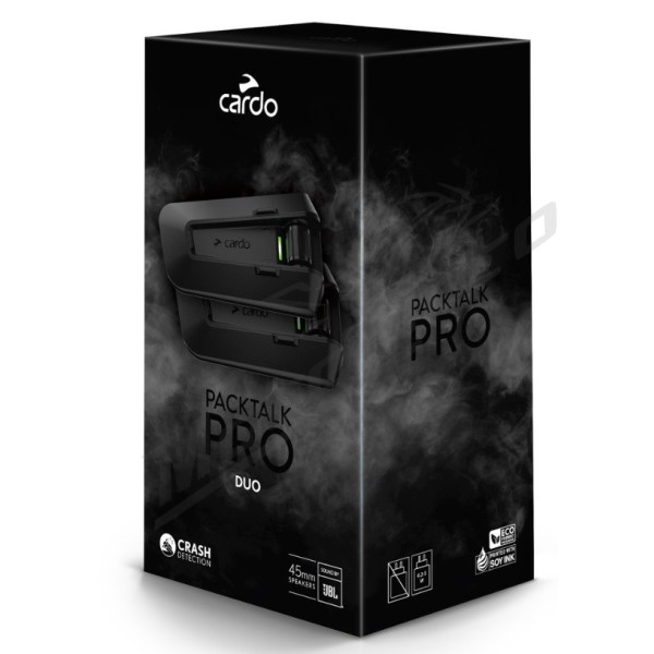Cardo Packtalk PRO Duo Communication System Double Pack