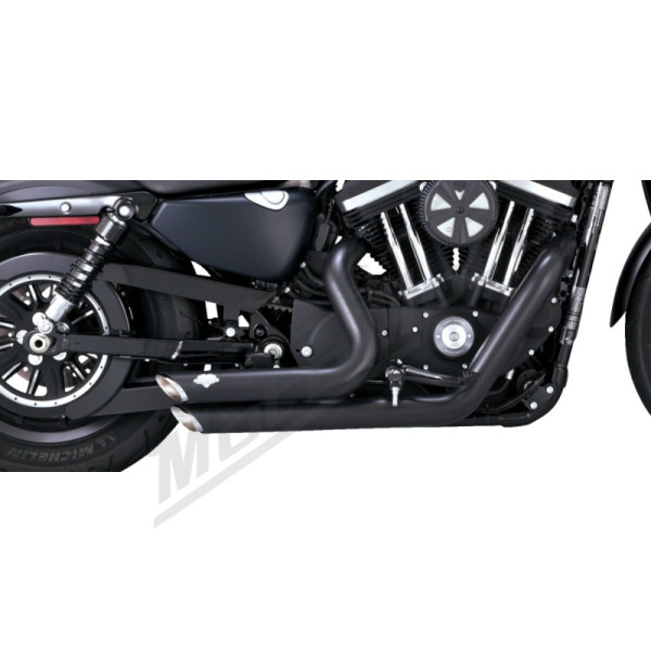 VANCE & HINES Shortshots Staggered Exhaust System Harley Davidson XL 883-1200cc 14-22