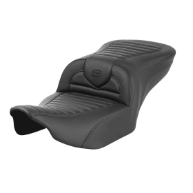 SADDLEMEN Roadsofa Perforated Seat Harley Davidson FLHX / FLTRK / FLTRX / FLTRXSE 1868-1977 23-25