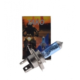 Light bulb TAKO 12V 35/35W H4 HS1 P43T blue / 1pc