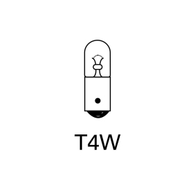 Light bulbs Oxford T4W / BA9S 12V 4W 10pcs