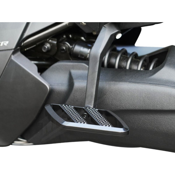 SHOW CHROME Combat Driver's Floorboards Black Can Am Ryker 600-900 19-24