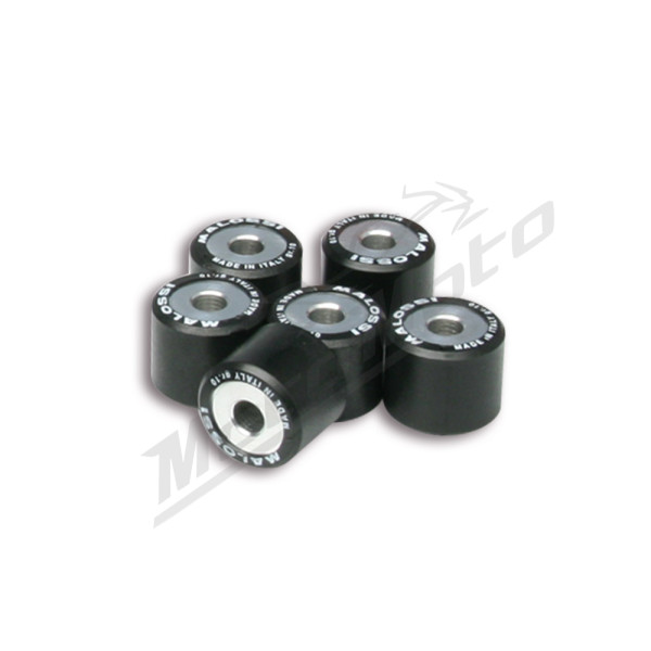 Variatoriaus ritinėlių komplektas MALOSSI HTRoll Yamaha / MBK / Aprilia / Italjet / Malaguti 125-400cc 96->