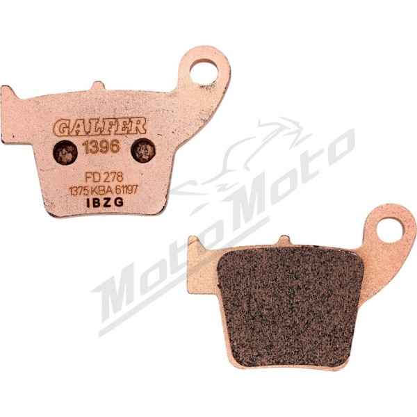 GALFER MX Pro Brake Pads Fantic / HM Moto / Honda / Red Moto 125-450cc 02-25