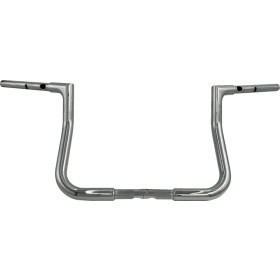 FAT BAGGERS INC. 1-1/4" EZ Install Flat Top Handlebar Chrome 32mm 91,5cm (28cm)