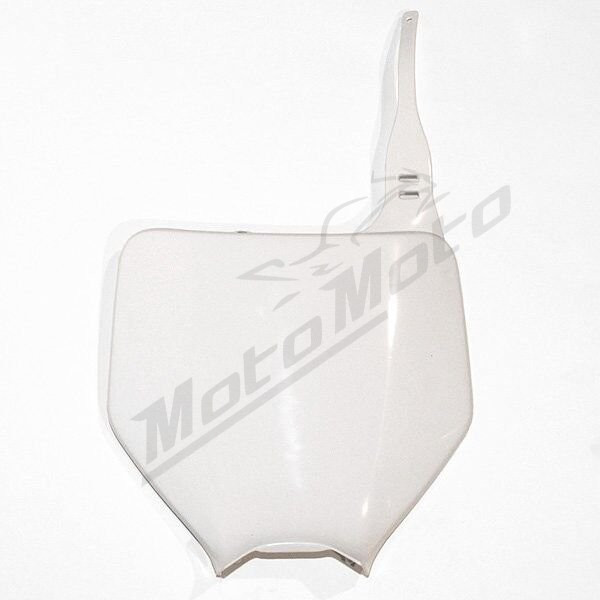 UFO White Number Plate for Suzuki RM-Z 250cc 04-06