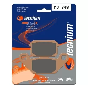 TECNIUM MX/ATV Sintered Metal Brake pads - MO348 Adly / Quadzilla 150-320cc 05-13