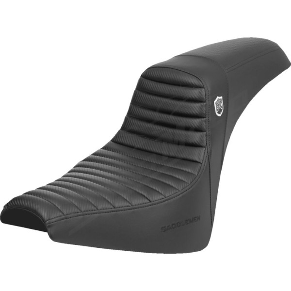 SADDLEMEN Pro Series SDC Performance Grip Seat Juoda Harley Davidson FXBB / FXBBS / FXST 1750-1923cc 18-25