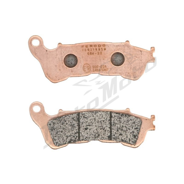 Brembo Brake pads rear 45,4x118,1x8,4mm Harley Davidson / Honda 125-1800 01-18
