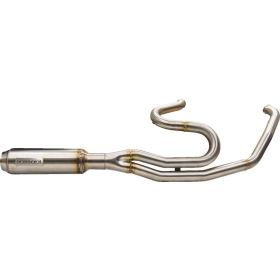 BASSANI XHAUST 2-into-1 Mid-Length Exhaust System Harley Davidson 1750-1923cc 2017-2025