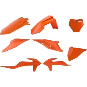 Polisport plastikų komplektas KTM SX, SX-F 125/450cc 19-22 Oranžinė
