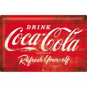 Metal tin sign COCA-COLA 40x60