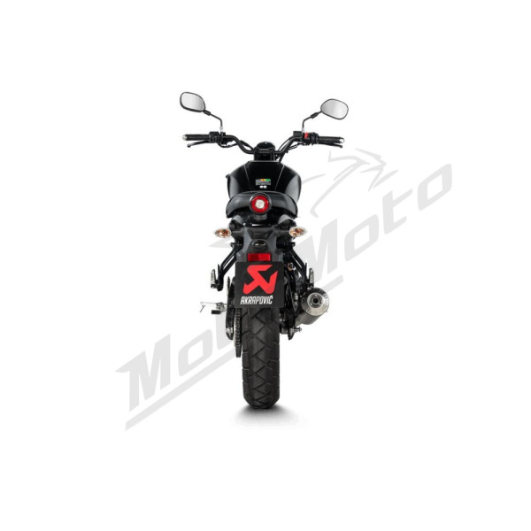 AKRAPOVIC Racing Line Full Exhaust System Stainless Stee / Titanium Yamaha XSR 125 2025