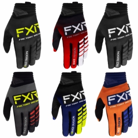 FXR Prime 2023 Motocross tekstilinės pirštinės