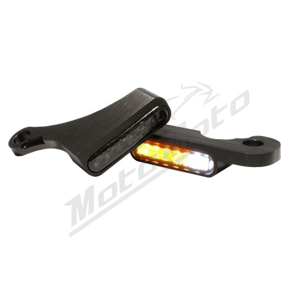 HEINZ BIKES Posūkiai/gabaritinės šviesos ant vairo Harley Davidson FLS / FLSS / FLSTF / FLSTN / FXSB / FXSE 1690/1800 15-17