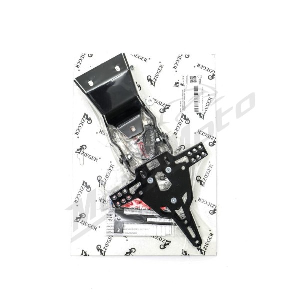 ZIEGER PRO License Plate Holder Type A Honda CRF 300 L 21-26