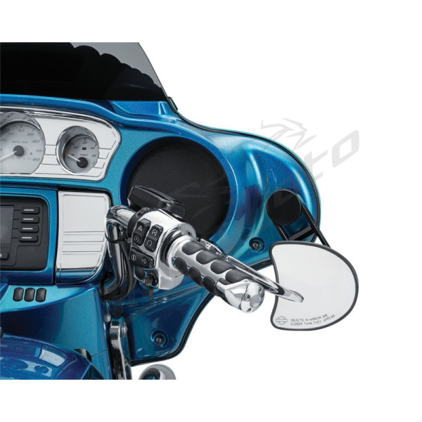 KURYAKIN Veidrodėlių perkėlimo laikiklis Harley Davidson FLHXST / FLHX LT / FLHX 1750-1977 21-26