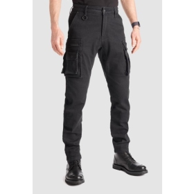 PANDO MOTO Desert Cargo Black Motorcycle Jeans for Men with Chino Style Cordura®