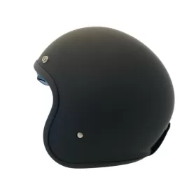 Atviras Šalmas APEX JI100 Solid Matinis Juodas